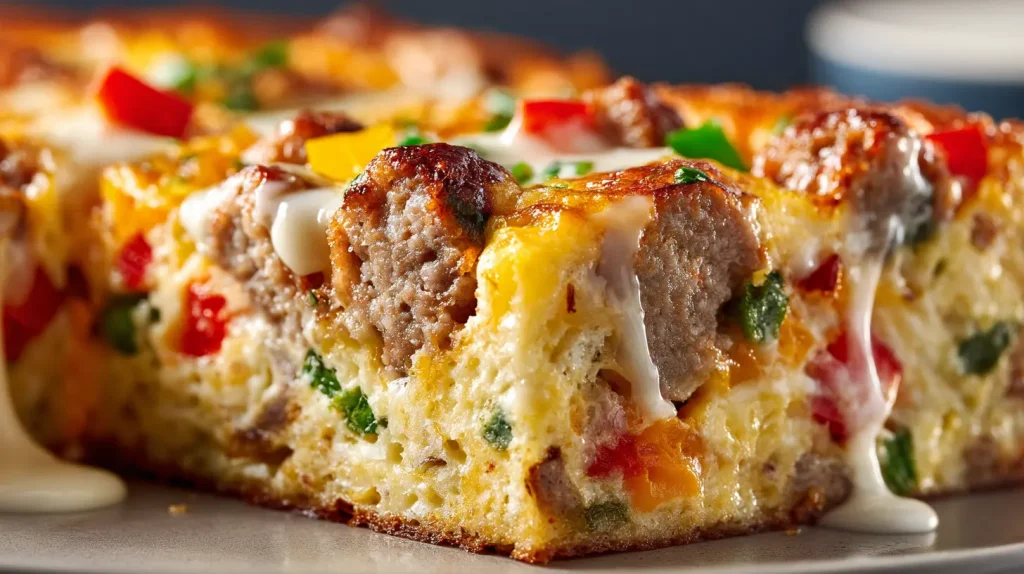 Christmas Breakfast Casserole Recipe - Easy Holiday Brunch 2 Christmas Breakfast Casserole