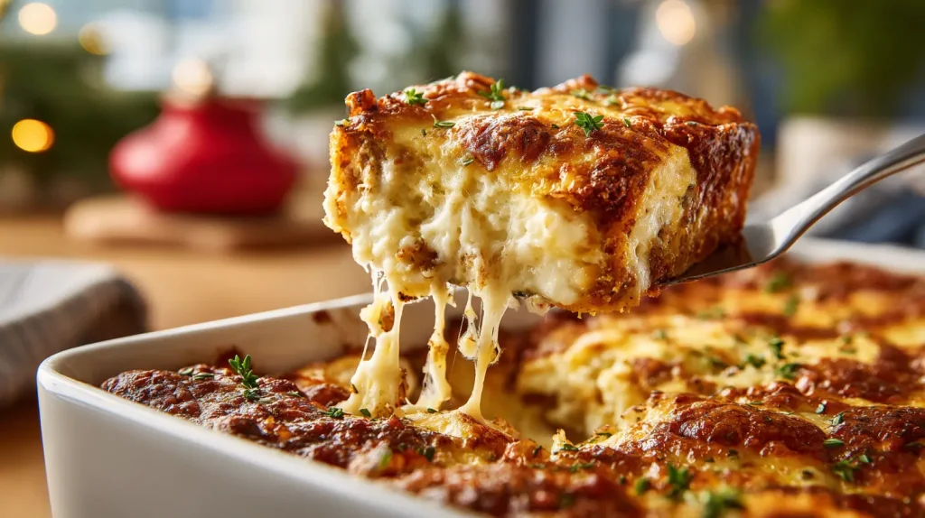 Christmas Breakfast Casserole Recipe - Easy Holiday Brunch 12 Christmas Breakfast Casserole