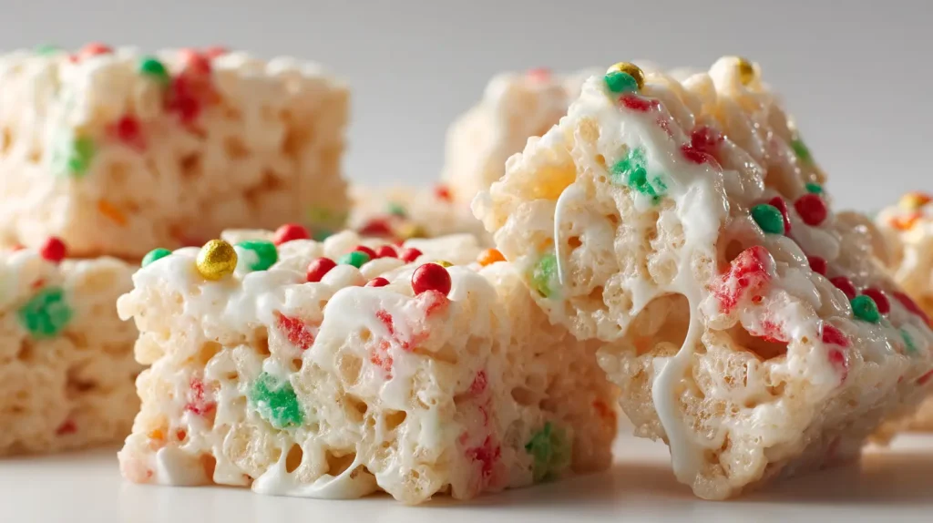 Christmas Rice Krispie Treats - Festive Holidays Recipe 2 Christmas Rice Krispie Treats