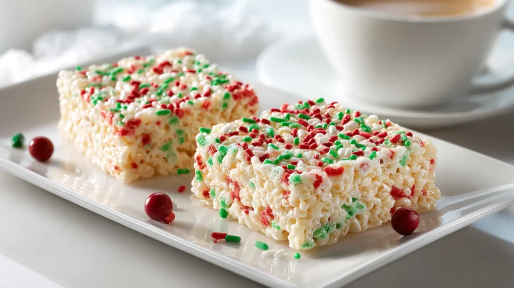 Christmas Rice Krispie Treats - Festive Holidays Recipe 11 Christmas Rice Krispie Treats