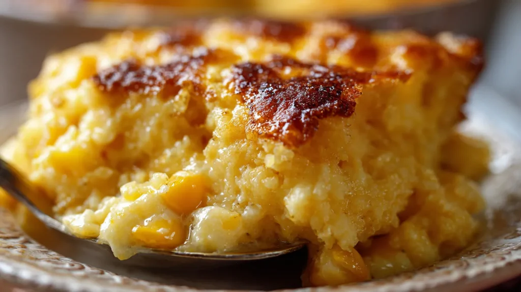Corn Pudding Casserole - Creamy Southern Comfort Side 2 Corn Pudding Casserole