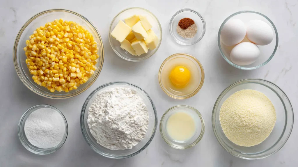 Corn Pudding Casserole - Creamy Southern Comfort Side 3 Corn Pudding Casserole