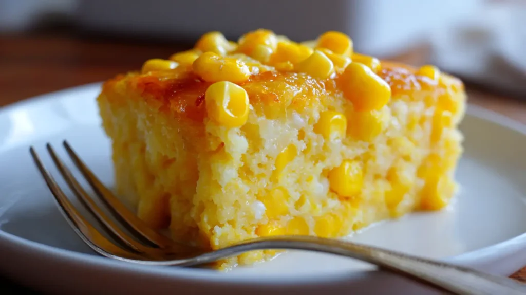 Cream Corn Casserole Recipe - Easy Holiday Side Dish 2 Cream Corn Casserole