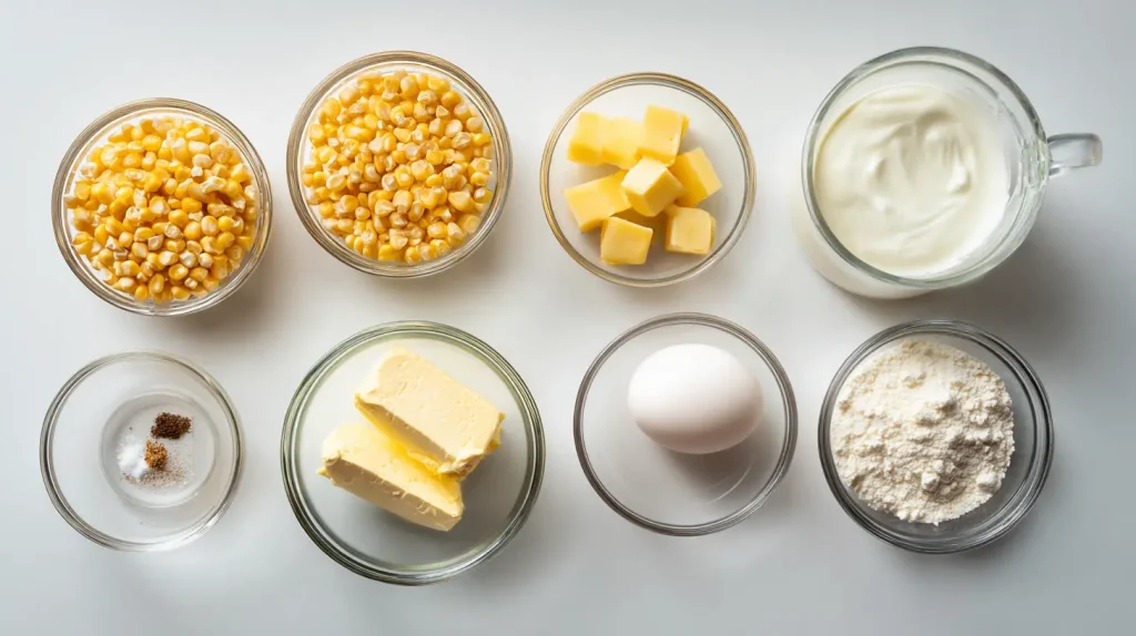 Cream Corn Casserole Recipe - Easy Holiday Side Dish 3 Cream Corn Casserole