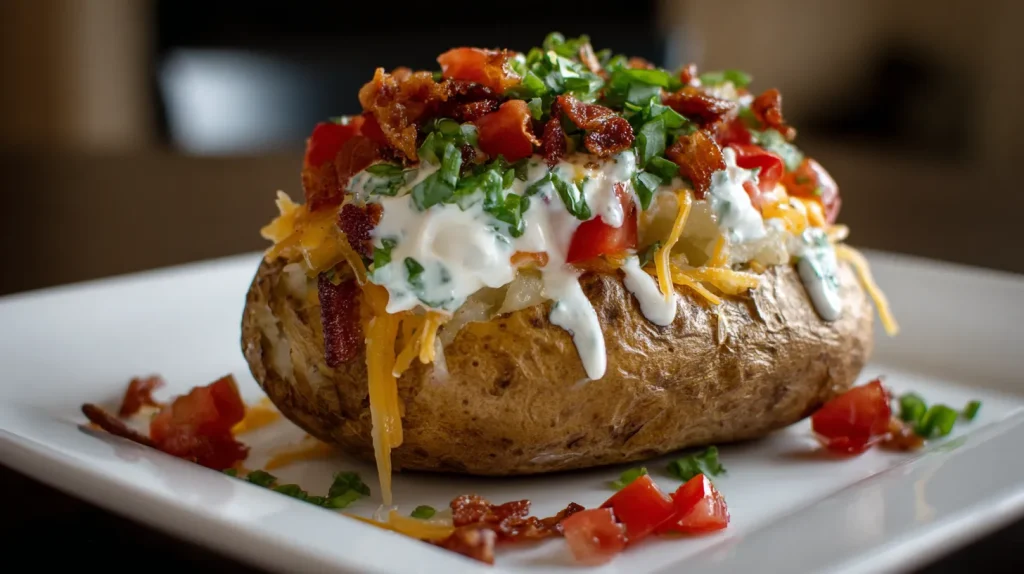 Crockpot Baked Potatoes - Easy Slow Cooker Recipe 9 Crockpot Baked Potatoes