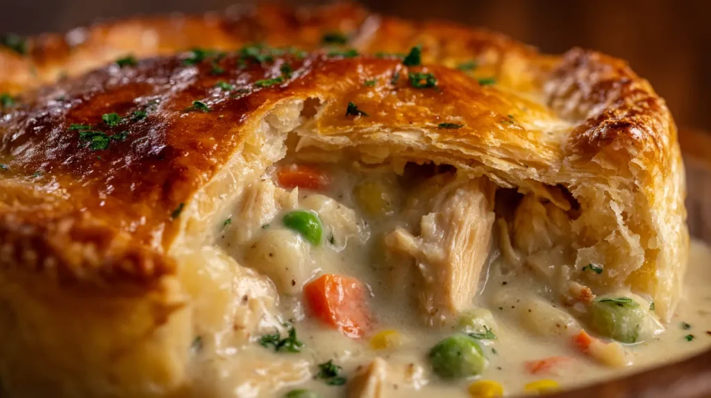Crockpot Chicken Pot Pie - Easy Slow Cooker Comfort Food 2 Crockpot Chicken Pot Pie