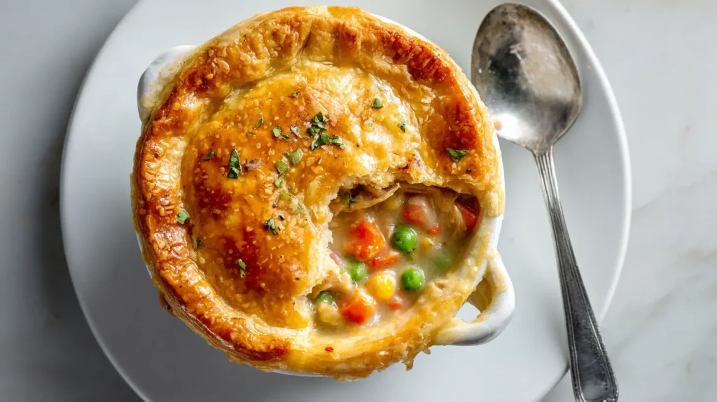 Crockpot Chicken Pot Pie - Easy Slow Cooker Comfort Food 11 Crockpot Chicken Pot Pie