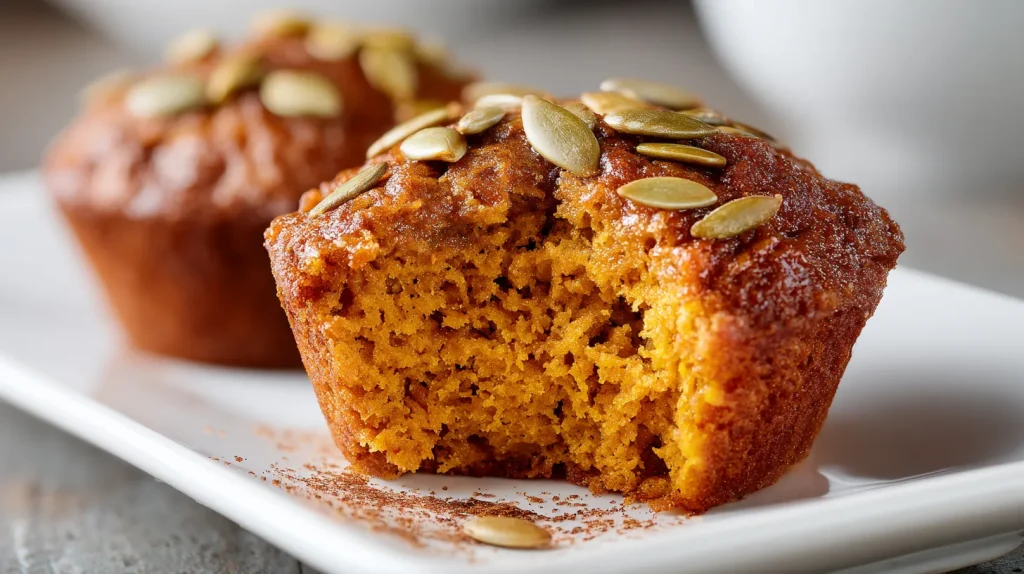 Flourless Pumpkin Muffins - Healthy Paleo Pumpkin Recipe 11 Flourless Pumpkin Muffins
