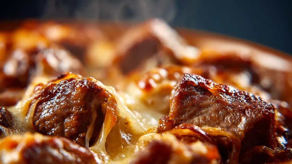 French Onion Beef Casserole Recipe - Easy Weeknight Dinner 2 French Onion Beef Casserole