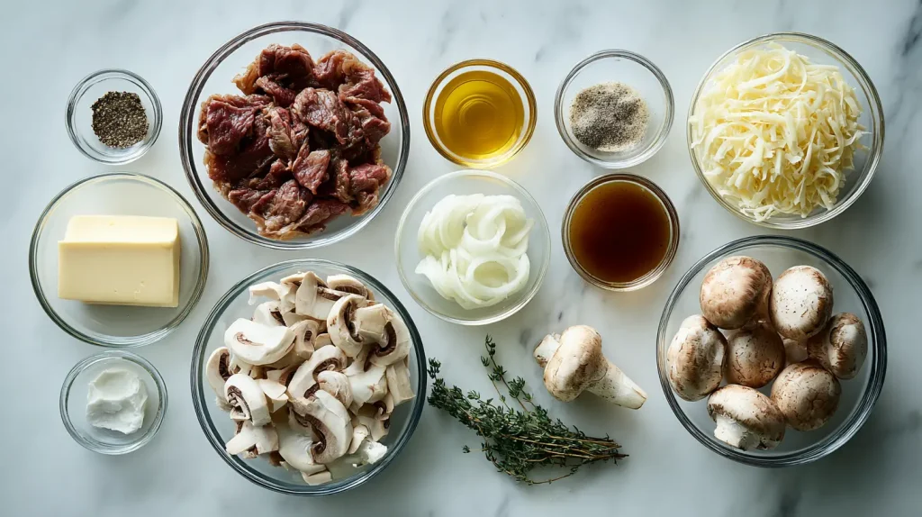 French Onion Beef Casserole Recipe - Easy Weeknight Dinner 3 French Onion Beef Casserole