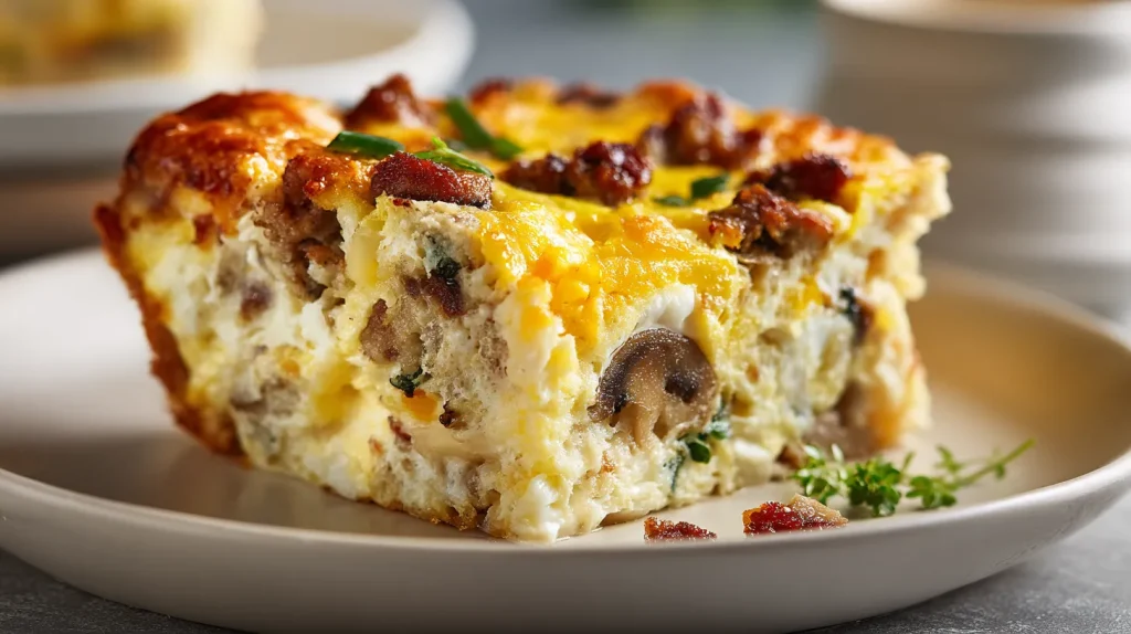 Gluten Free Breakfast Casserole - Easy Make Ahead Recipe 2 Gluten Free Breakfast Casserole