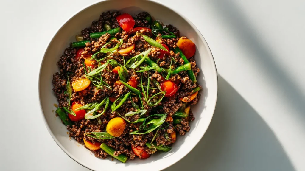 Ground Beef Stir Fry Recipe - Quick & Healthy Meal 12 Ground Beef Stir Fry