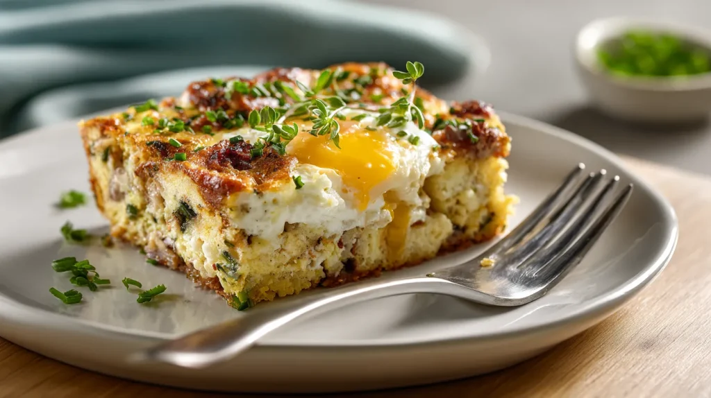 High Protein Breakfast Casserole - Easy, Savory Meal Prep 11 High Protein Breakfast Casserole