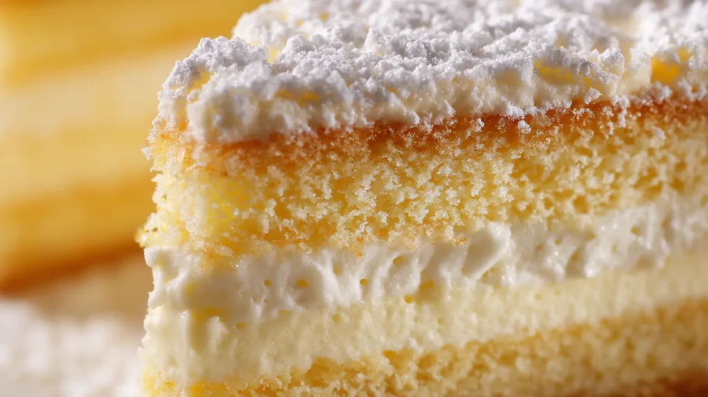 Italian Lemon Cream Cake Recipe - Layered Lemon Dessert 2 Italian Lemon Cream Cake