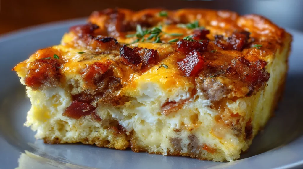 Keto Breakfast Casserole - Easy Low Carb Morning Bake 2 keto breakfast casserole
