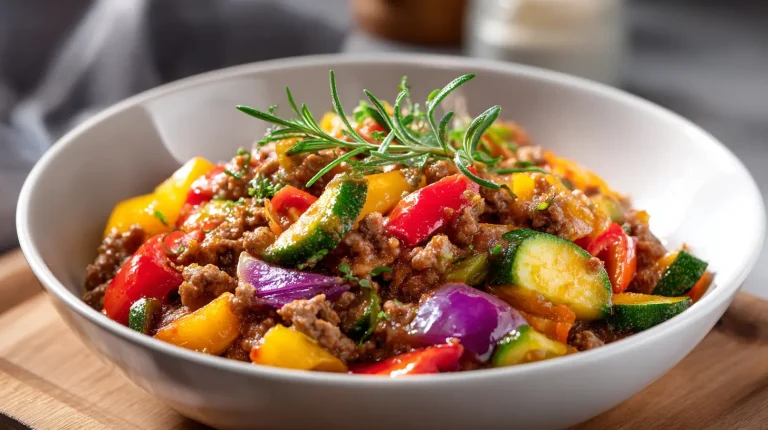 Keto Ground Beef Recipe