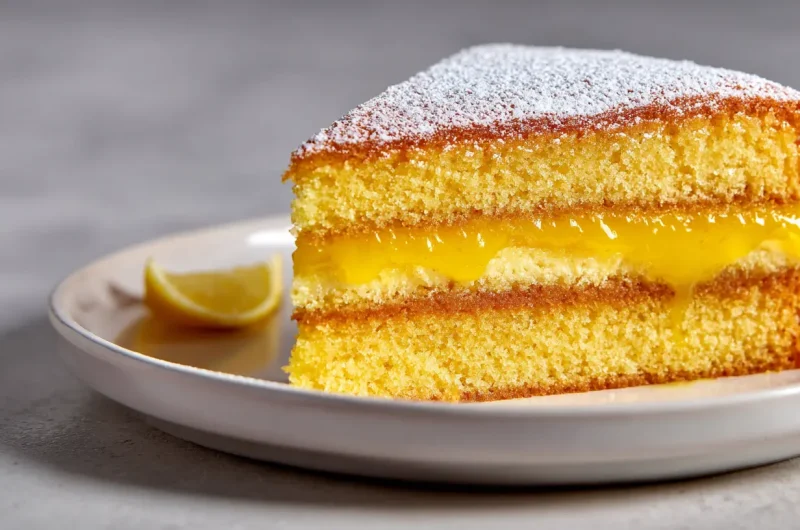 Lemon Curd Cake Recipe - Creamy, Bright Citrus Flavor