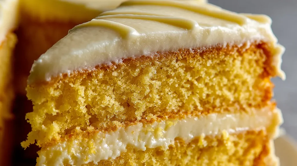 Lemon Velvet Cake Recipe - Moist Cream Cheese Frosting 2 Lemon Velvet Cake