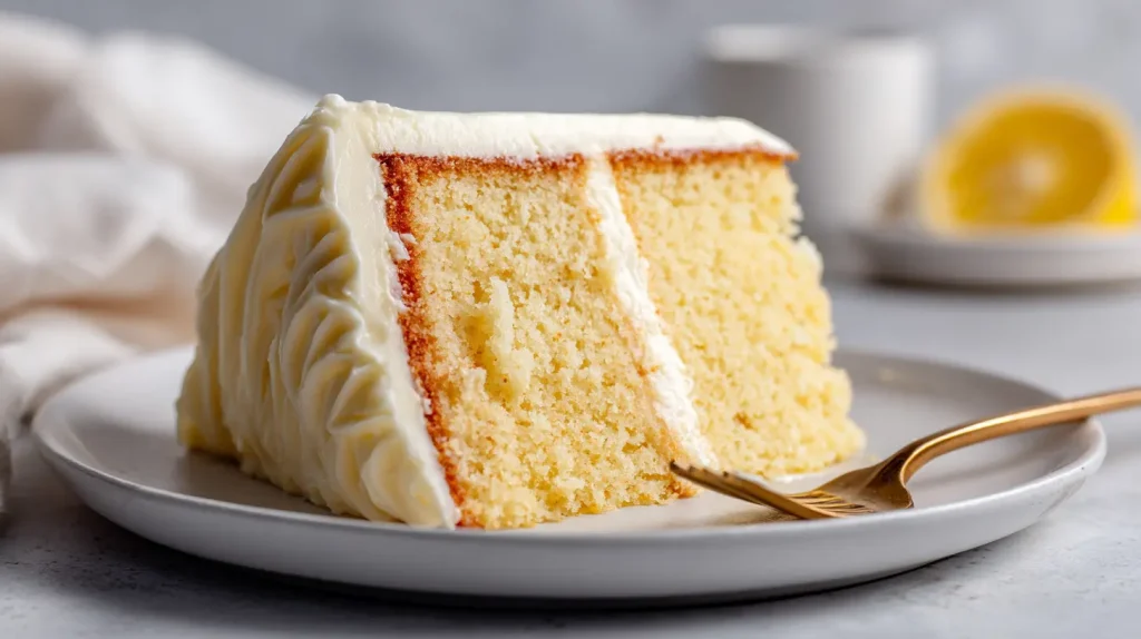 Lemon Velvet Cake Recipe - Moist Cream Cheese Frosting 12 Lemon Velvet Cake