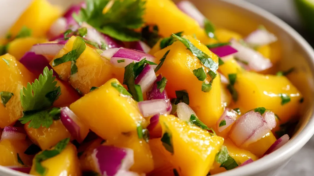 Mango Salsa Recipe - Fresh & Vibrant Tropical Salsa 2 Mango Salsa