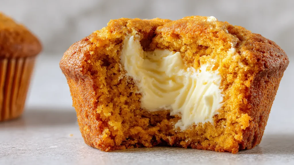 Pumpkin Cream Cheese Muffins - Easy, Moist & Creamy Recipe 2 pumpkin cream cheese muffins