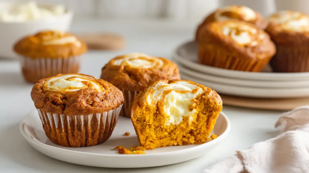 Pumpkin Cream Cheese Muffins - Easy, Moist & Creamy Recipe 12 pumpkin cream cheese muffins