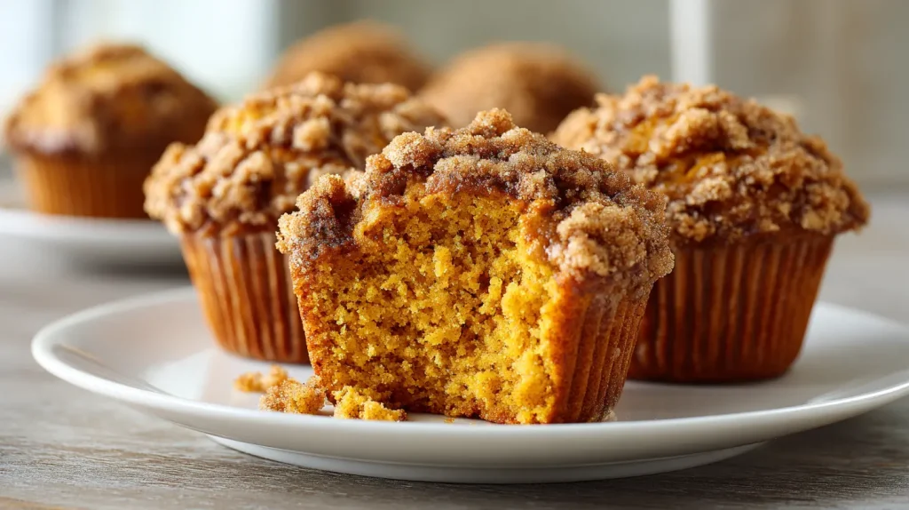 Pumpkin Streusel Muffins Recipe - Bakery Style Muffins 10 Pumpkin Streusel Muffins