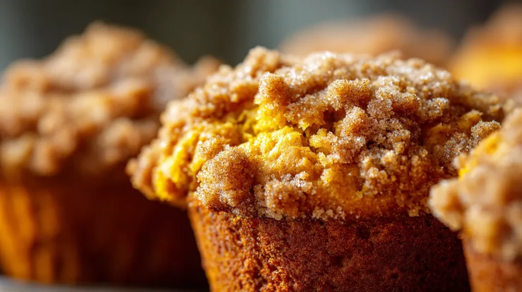 Pumpkin Streusel Muffins Recipe - Bakery Style Muffins 2 Pumpkin Streusel Muffins
