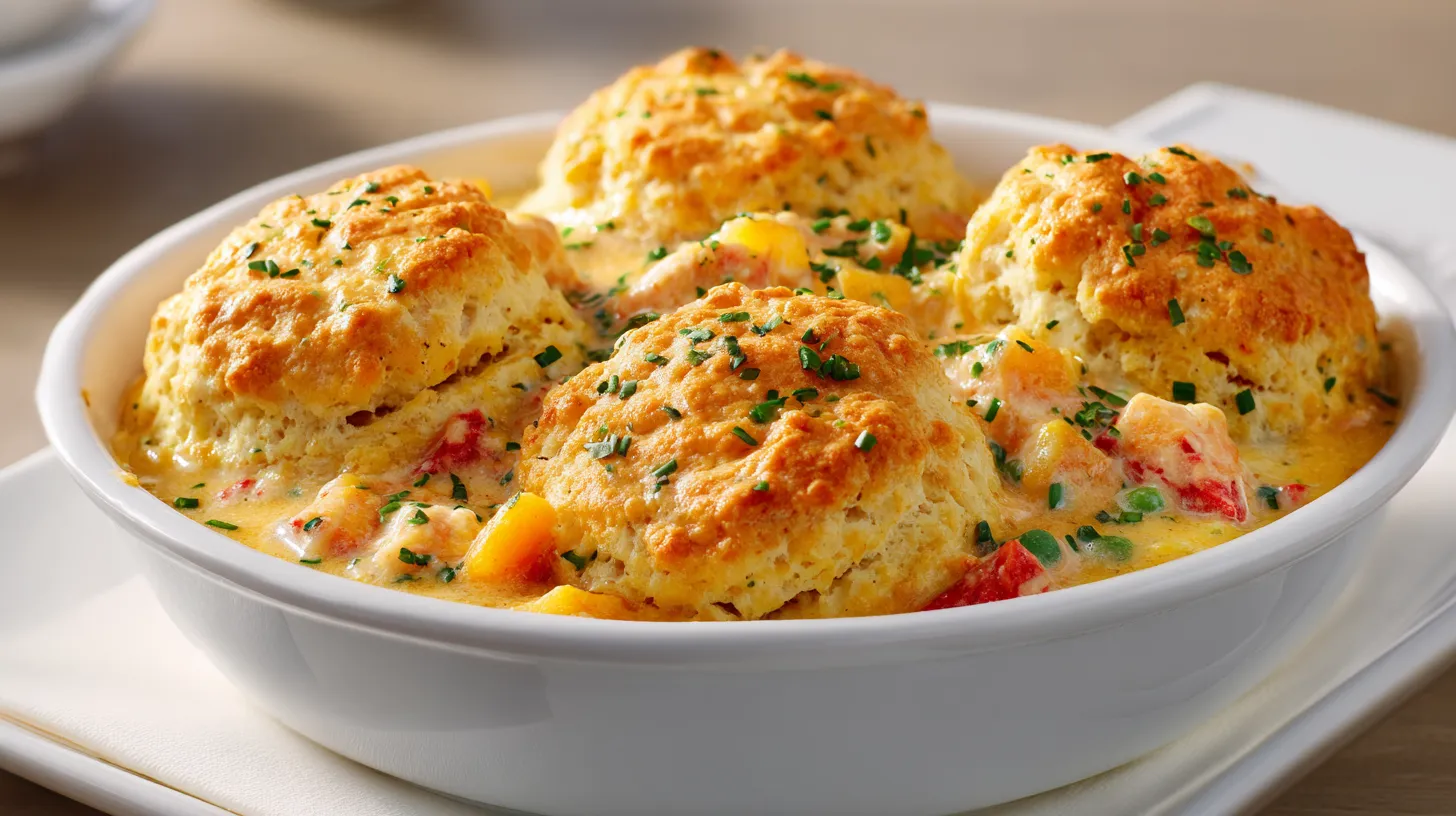 Red Lobster Biscuit Chicken Pot Pie