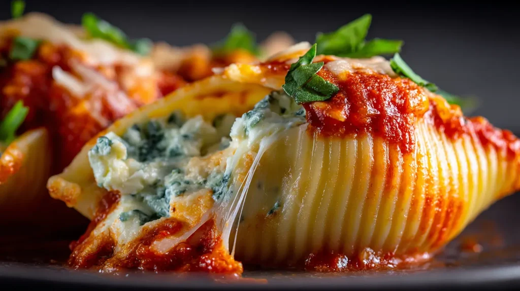 Ricotta Stuffed Shells - Easy Weeknight Italian Dinner 2 Ricotta Stuffed Shells