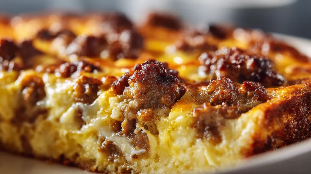 Sausage Breakfast Casserole Recipe - Easy Morning Meal 2 sausage breakfast casserole
