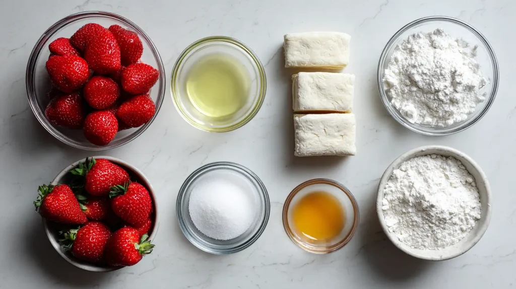 Strawberry Puff Pastry Recipe - Easy Fruit-Filled Pastries 3 Strawberry Puff Pastry Recipe