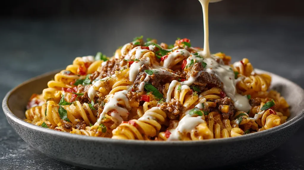 Taco Pasta Recipe - Easy Cheesy Dinner Everyone Loves 11 Taco Pasta