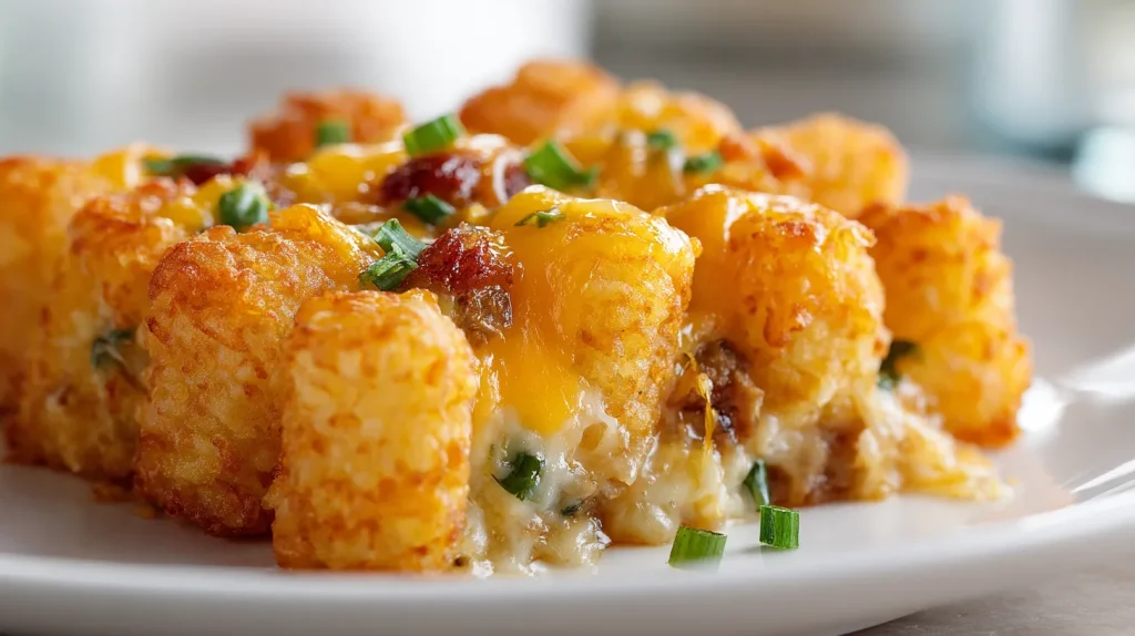 Tater Tot Breakfast Casserole - Hearty Morning Comfort Food 2 Tater Tot Breakfast Casserole