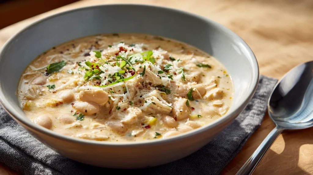 White Chicken Chili Slow Cooker Recipe - Easy & Creamy 11 white chicken chili slow cooker