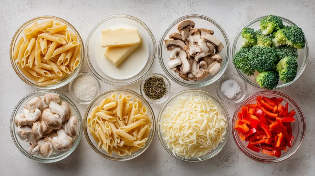 White Sauce Pasta Recipe - Creamy Homemade Garlic Sauce 3 White Sauce Pasta