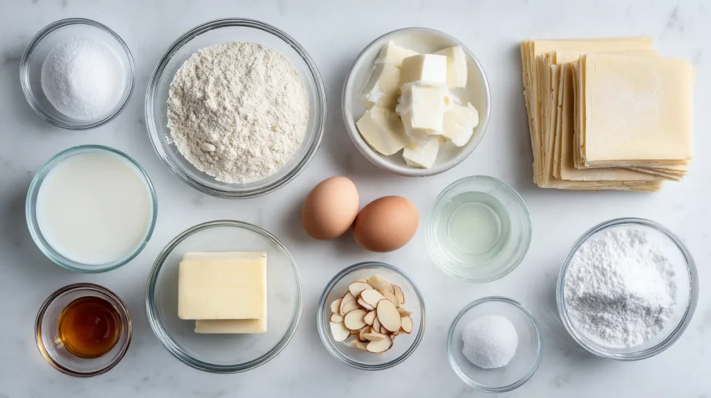 Almond Puff Pastry Recipe - Easy Bakery Style Dessert 3 Almond Puff Pastry Recipe