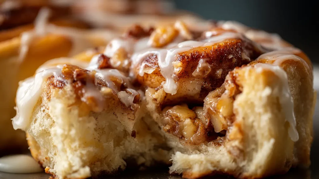 Apple Cinnamon Rolls - Easy Soft Bakery Style Recipe 2 Apple Cinnamon Rolls