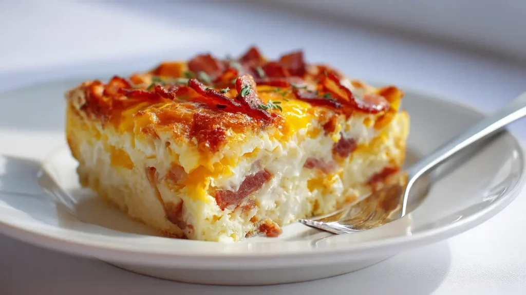 Bacon Breakfast Casserole Recipe - Easy Brunch 11 Bacon Breakfast Casserole