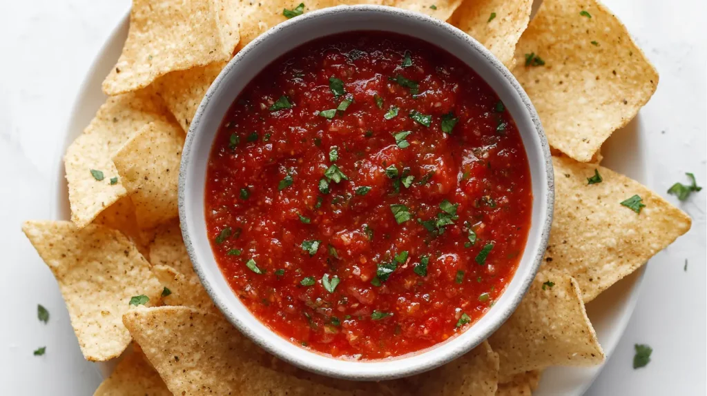 Blender Salsa Recipe - Homemade Restaurant-Style Salsa 8 Blender Salsa