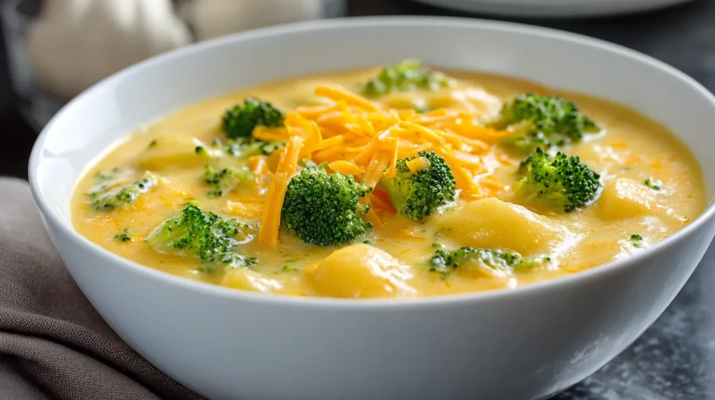 Creamy Broccoli Cheddar Potato Soup Recipe for Cozy Meal 11 Broccoli Cheddar Potato Soup