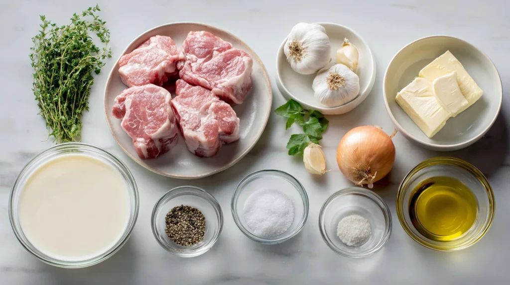 Creamy Pork Chop Recipe - Easy Buttery Pork Chop 2 Creamy Pork Chop Recipe