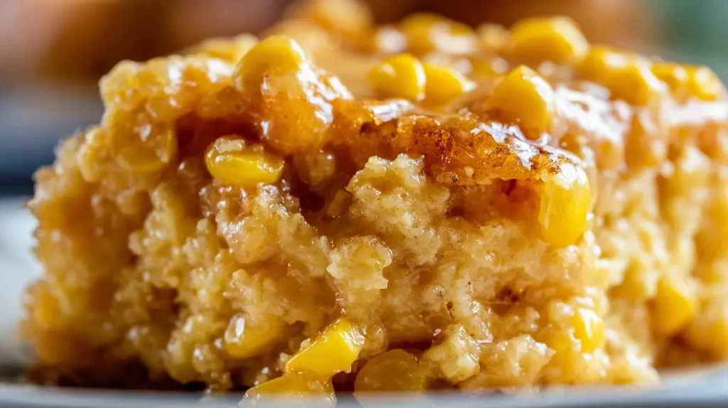Crockpot Corn Casserole - Easy Creamy Slow Cooker Side 2 Crockpot Corn Casserole