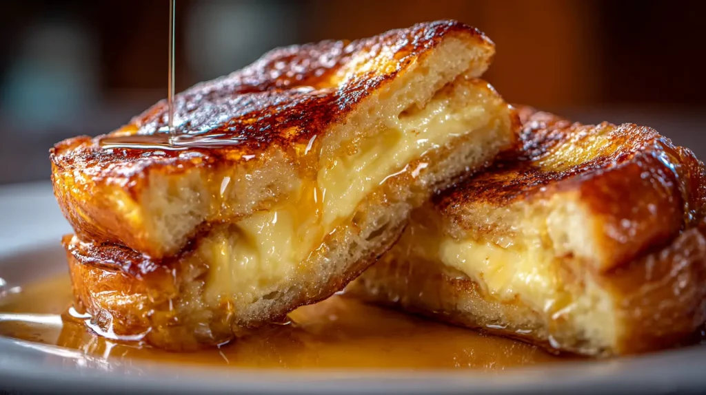 Croissant French Toast Recipe - Easy Baked Breakfast 2 Croissant french toast