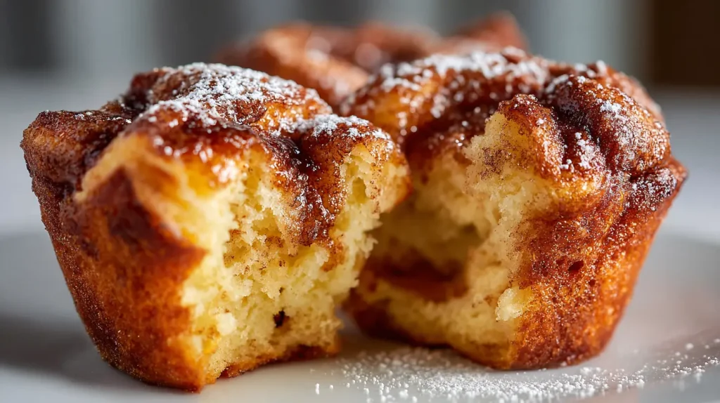 French Toast Muffins Recipe - Easy Breakfast & Brunch 2 French Toast Muffins