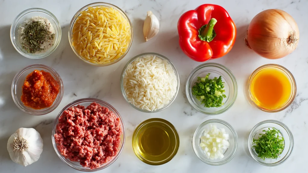 Ground Beef Orzo Recipe - Easy & Flavorful Dinner 2 Ground Beef Orzo Recipe