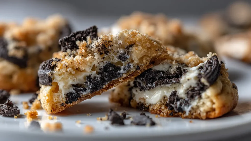 Oreo Crumble Cookies Recipe - Soft & Chewy Cookies 2 Oreo Crumble Cookies