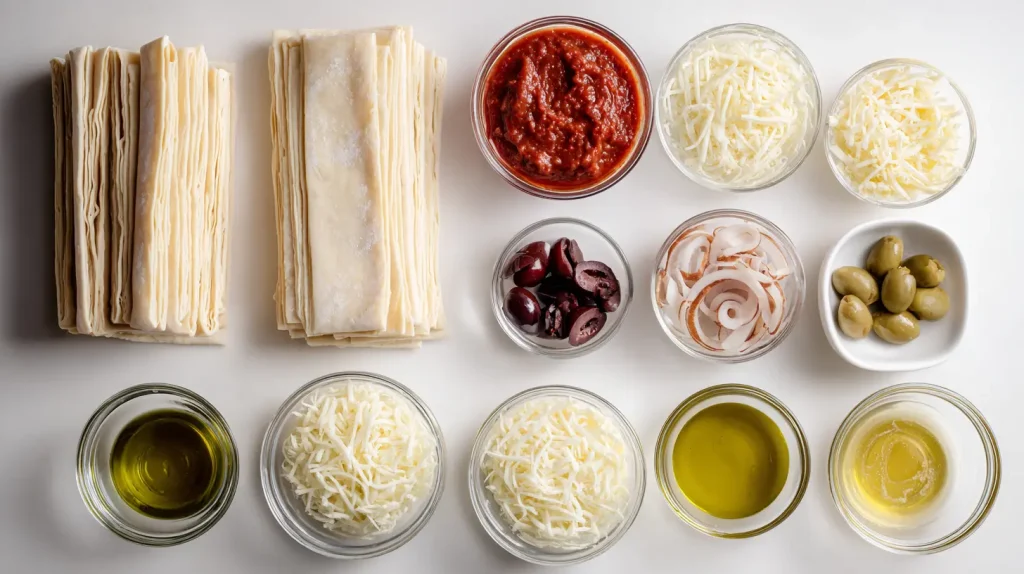 Puff Pastry Pizza Recipe - Easy Party Appetizers 3 Puff Pastry Pizza Recipe