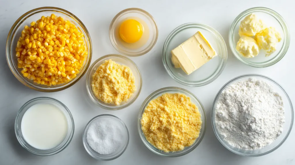 Scalloped Corn Casserole - Easy Cheesy Corn Bake 3 Scalloped Corn Casserole