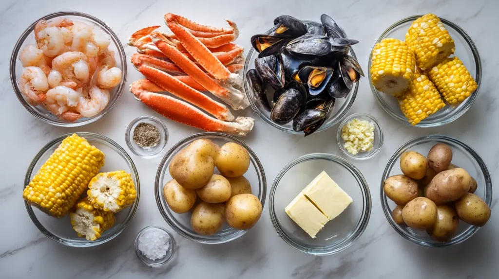 Seafood Boil Recipe - Easy Cajun Shrimp & Crab Boil 3 seafood boil